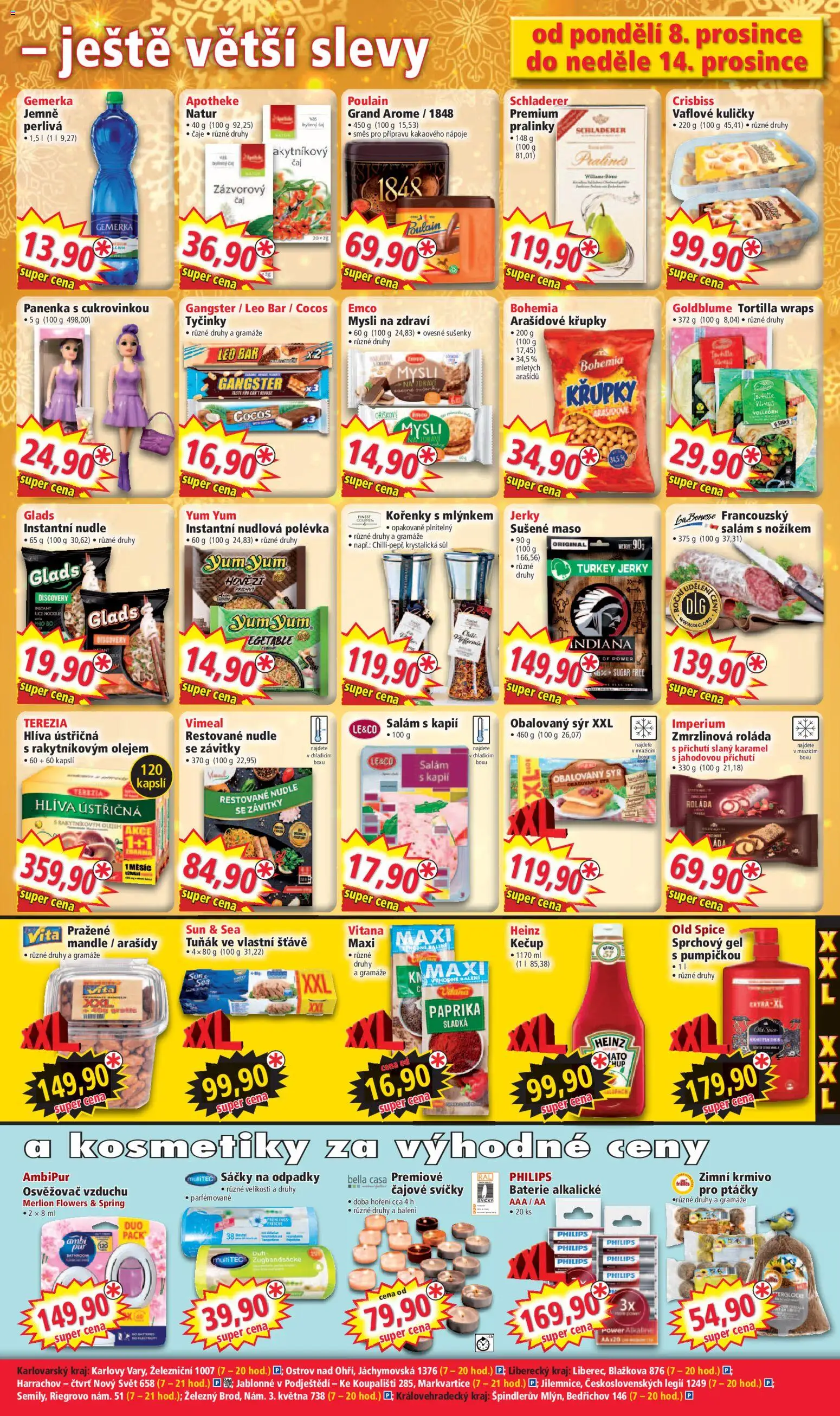 Norma leták od 08.12.2025 | Strana: 5 | Produkty: Sýr, Kečup, Tuňák ve vlastní šťávě, Kořenky