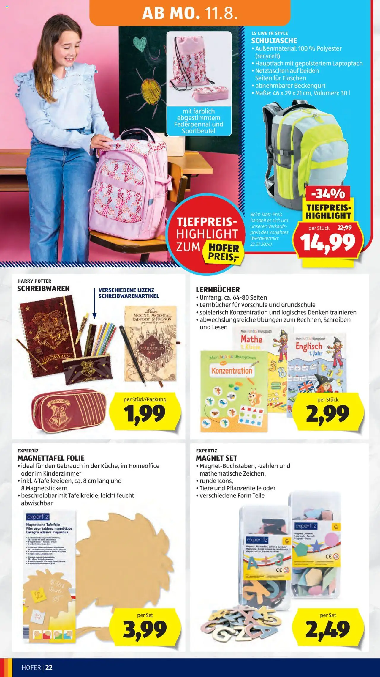Hofer Flugblatt gültig ab 08.08.2025 | Seite: 26