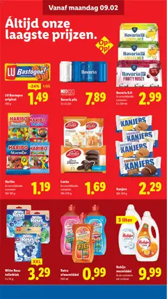 Lidl - Folder week 7 - Voorbeeld van een folder van Lidl, geldig van 09.02.2026 | Pagina: 14 | Producten: Wasmiddel, Chocolade, Robijn, Afwasmiddel