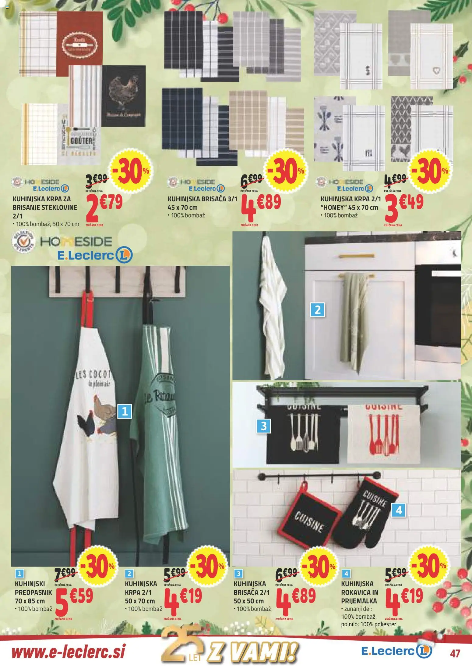 Novi E.leclerc katalog ponudbe – veljaven od 27.12.2025 | Stran: 13 | Izdelki: Brisača