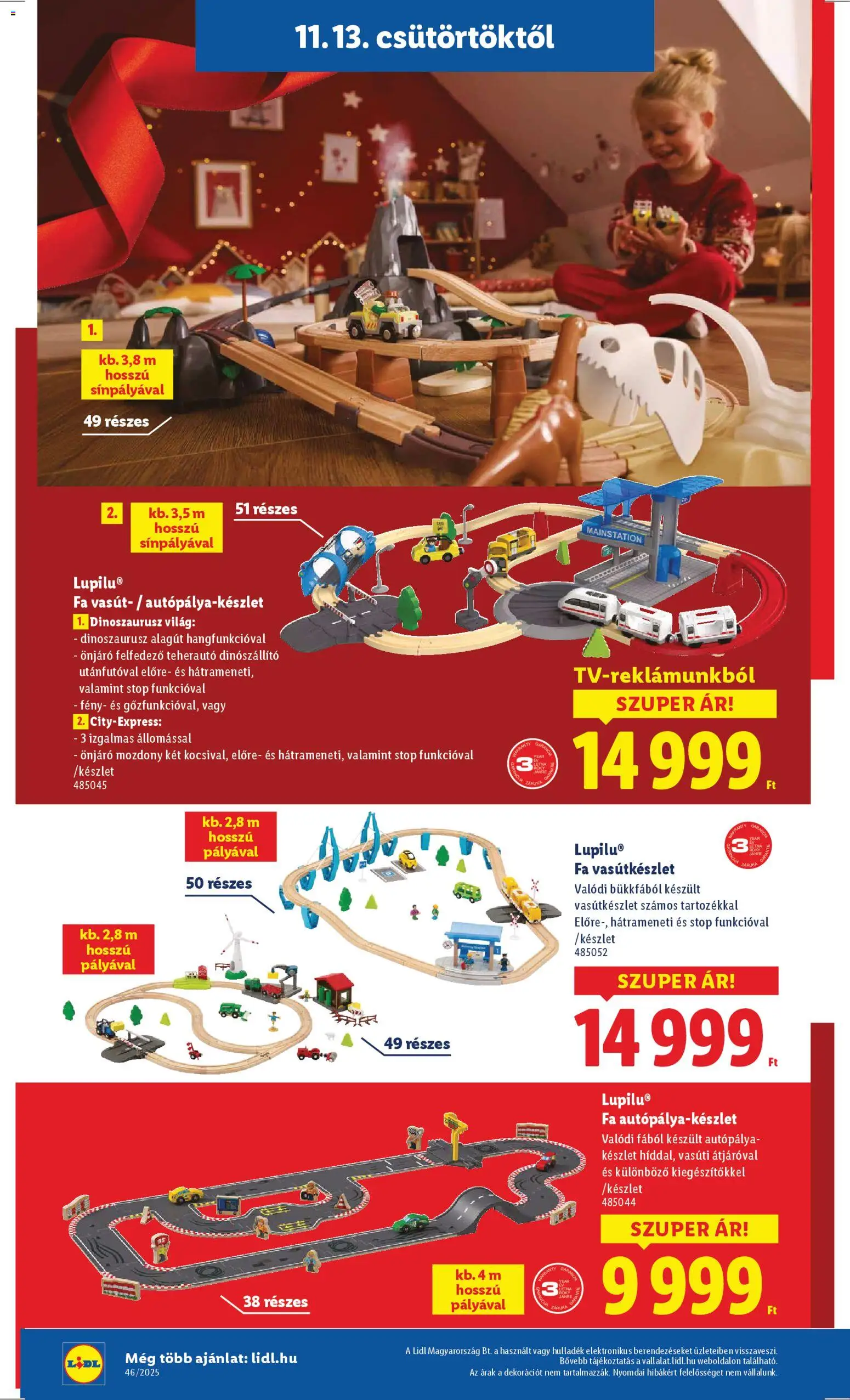 Lidl akciós ujság - amely érvényes a következő dátumtól: 13.11.2025 | Oldal: 8