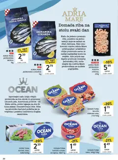 OCEAN TUNA SALATA, Odabrane vrste, 210/160g - Pregled kataloga iz trgovine Konzum, vrijedi od 19.01.2026 | Stranica: 20