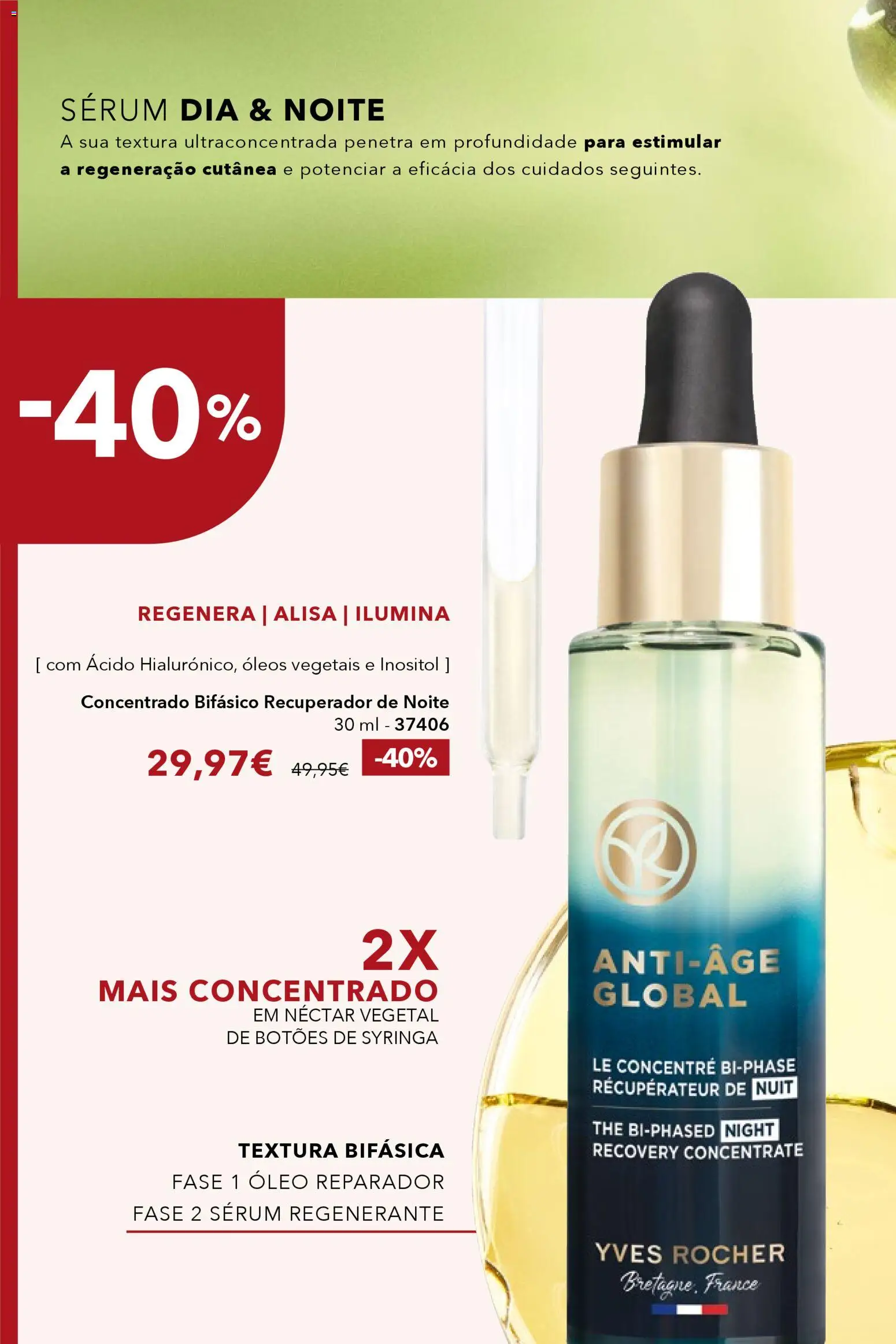 Yves Rocher catálogo 1 │ válido de 31.12.2025 | Página: 20 | Produtos: Sérum, Óleo