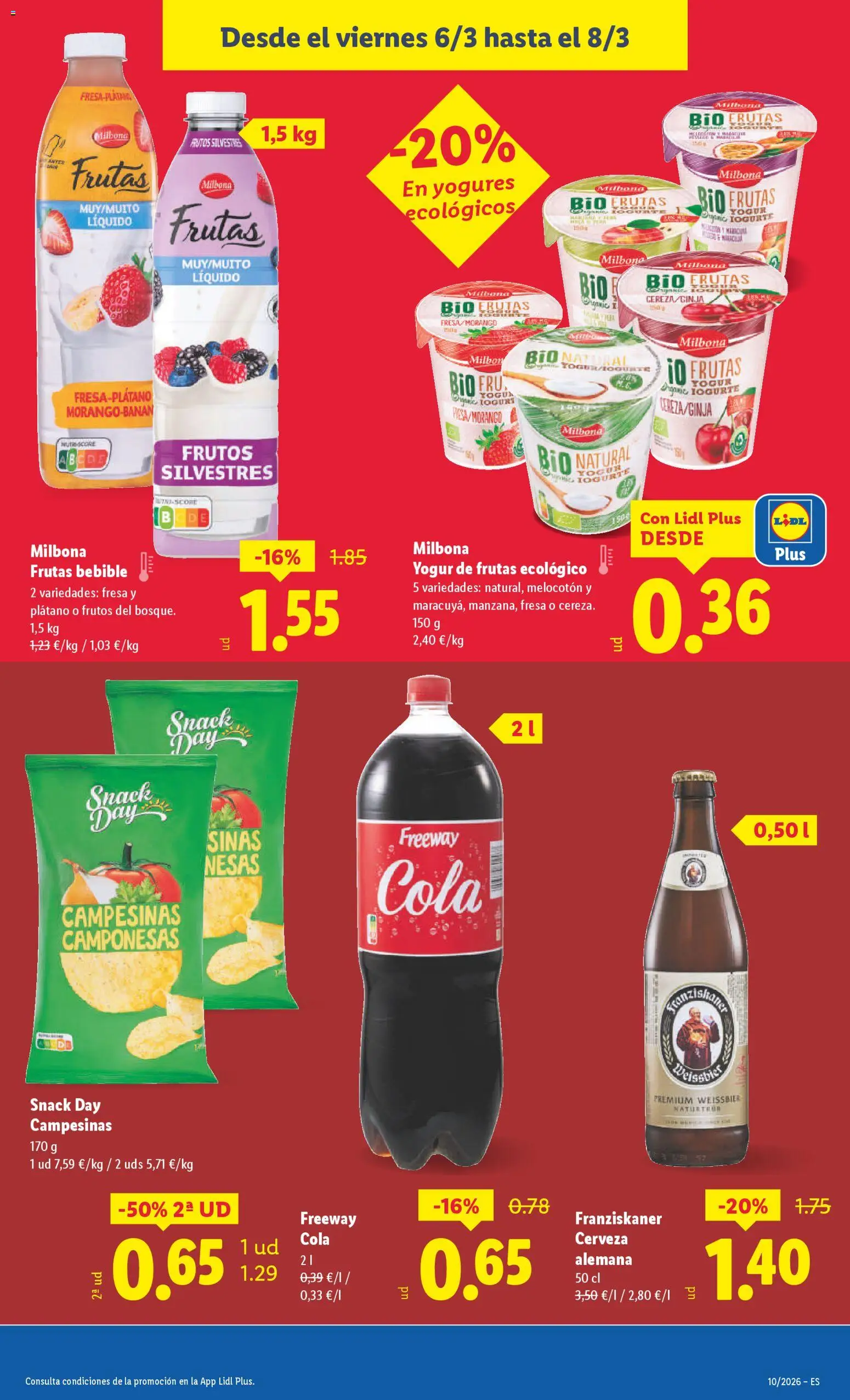 Lidl folleto │ válido desde el 02.03.2026 | Página: 35 | Productos: Yogur, Cerveza