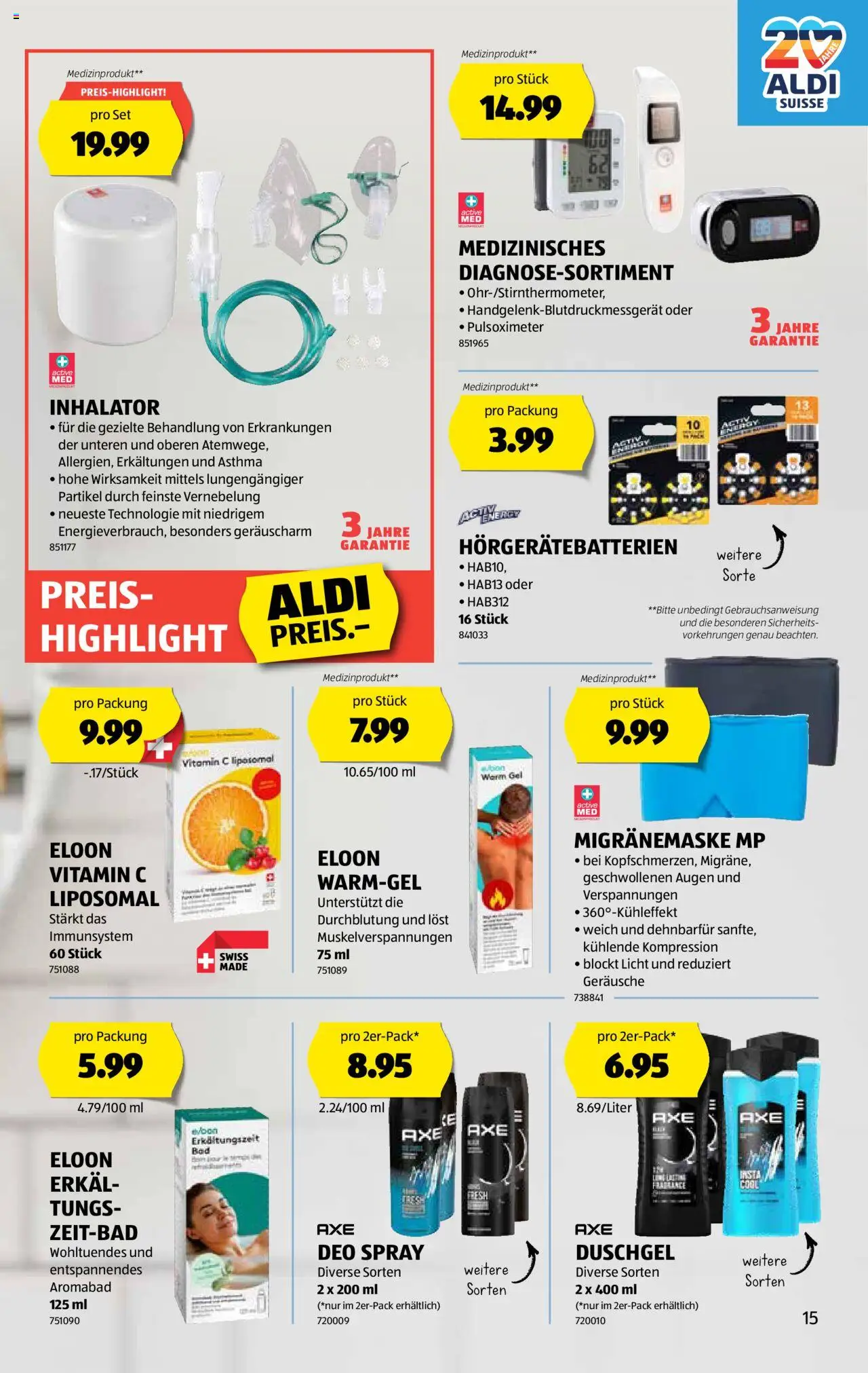 Aldi Aktionen – gültig ab 09.10.2025 | Seite: 16 | Produkte: Duschgel
