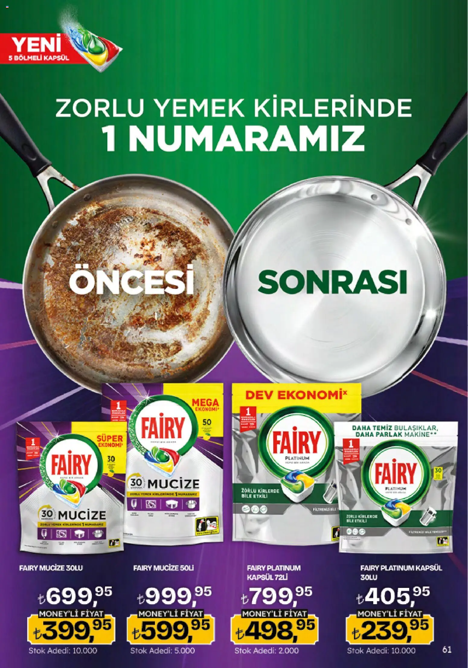 Migros Katalog - Migroskop - 23.10.2025 tarihinden itibaren geçerlidir | Sayfa: 61 | Ürünler: Mendil, Deterjan, Bulaşık deterjanı, Bulaşık makinesi