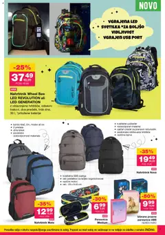 Mercator katalog veselo v šolo │ velja od 30.07.2025 | Stran: 7 | Izdelki: Prenosni racunalnik, Led svetilka, Racunalnik, Nahrbtnik