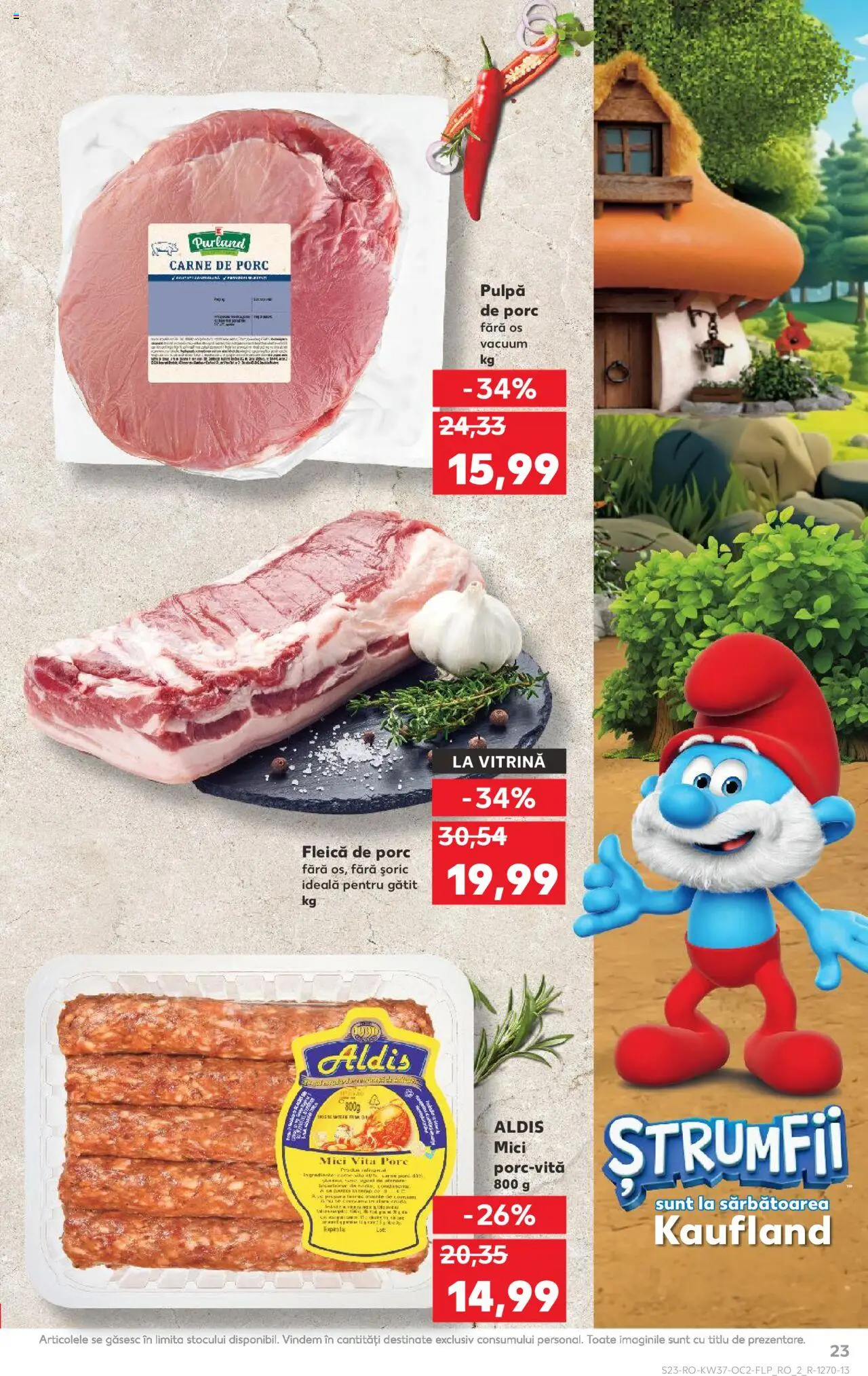 Kaufland RO akciós ujság - amely érvényes a következő dátumtól: 10.09.2025 | Oldal: 23