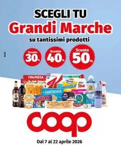 Anteprima del volantino COOP volantino Grandi Marche Torino valido a partire dal 07.04.2026