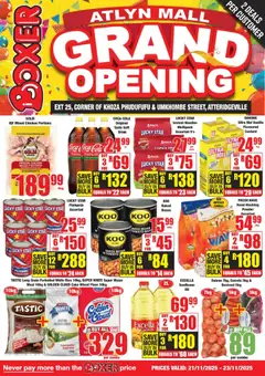 Boxer specials catalogue – valid from 21.11.2025