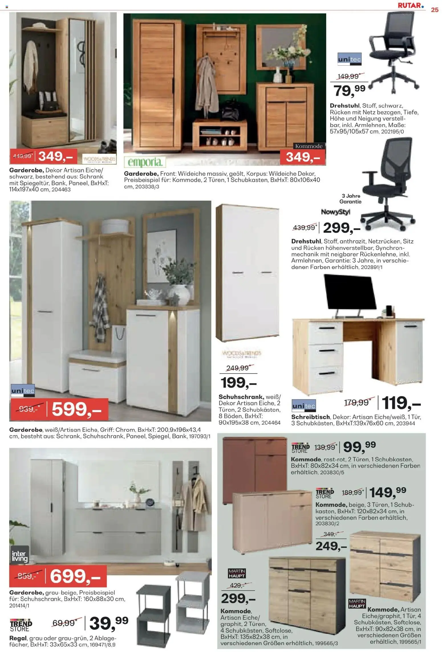 Novi Rutar katalog ponudbe – veljaven od 21.10.2025 | Stran: 25