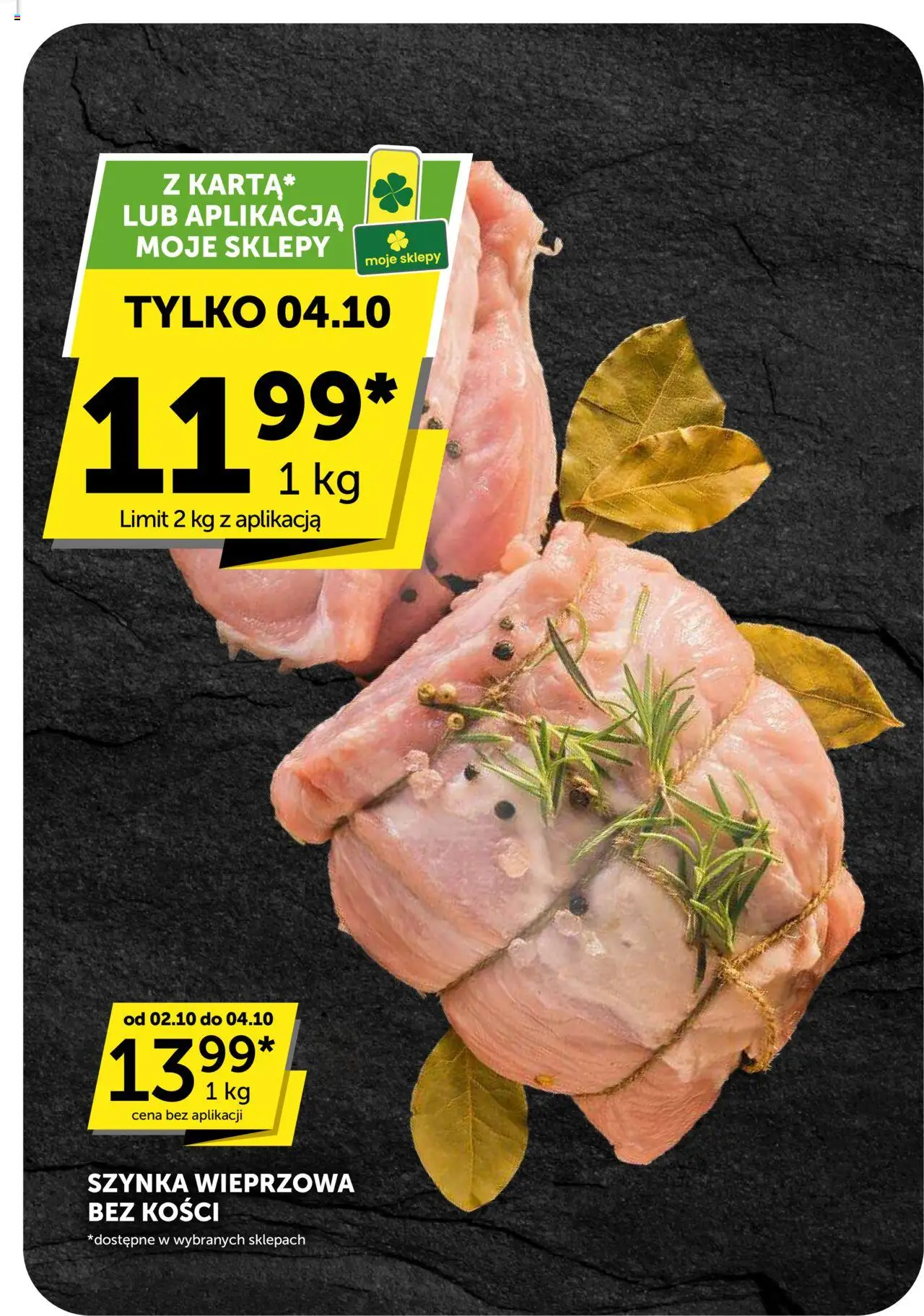 Euro Sklep Gazetka od 02.10.2025 | Strona: 5 | Produkty: Szynka wieprzowa, Szynka