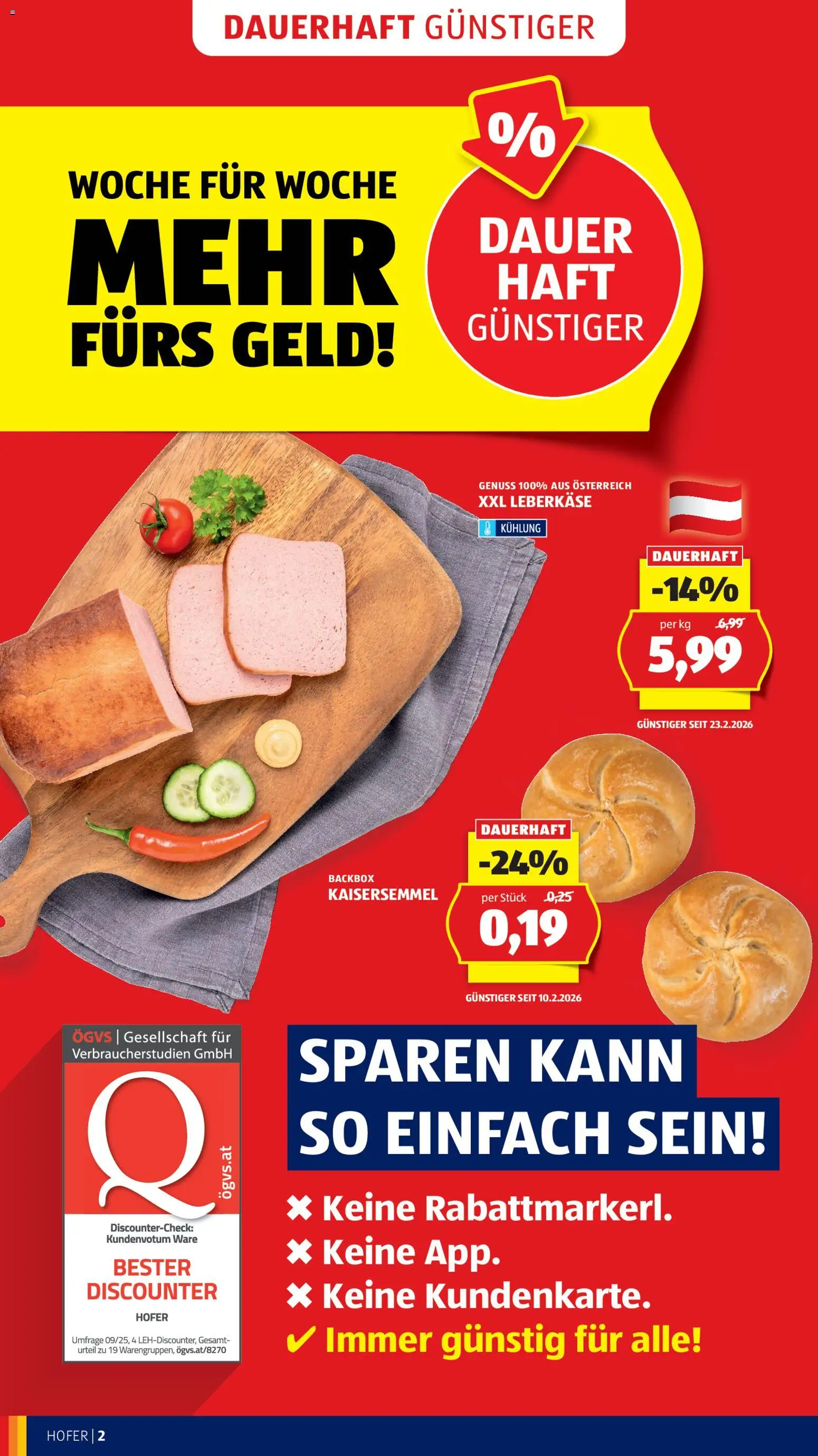 Hofer Flugblatt gültig ab 25.02.2026 | Seite: 4