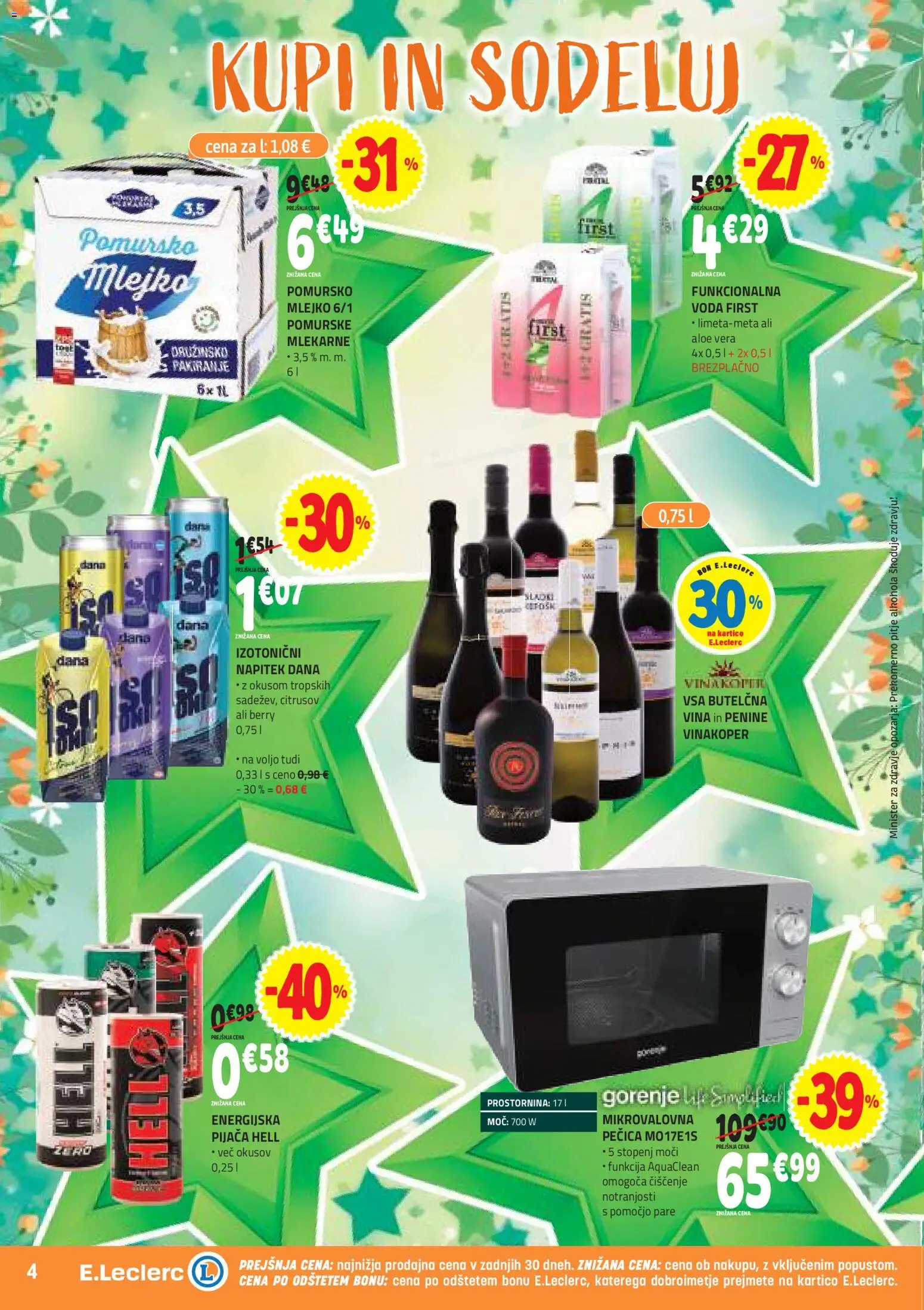 Novi E.leclerc katalog ponudbe – veljaven od 15.04.2026 | Stran: 4