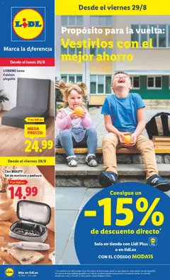 Vista previa Lidl catálogo de bazar BCN válido desde el 25.08.2025