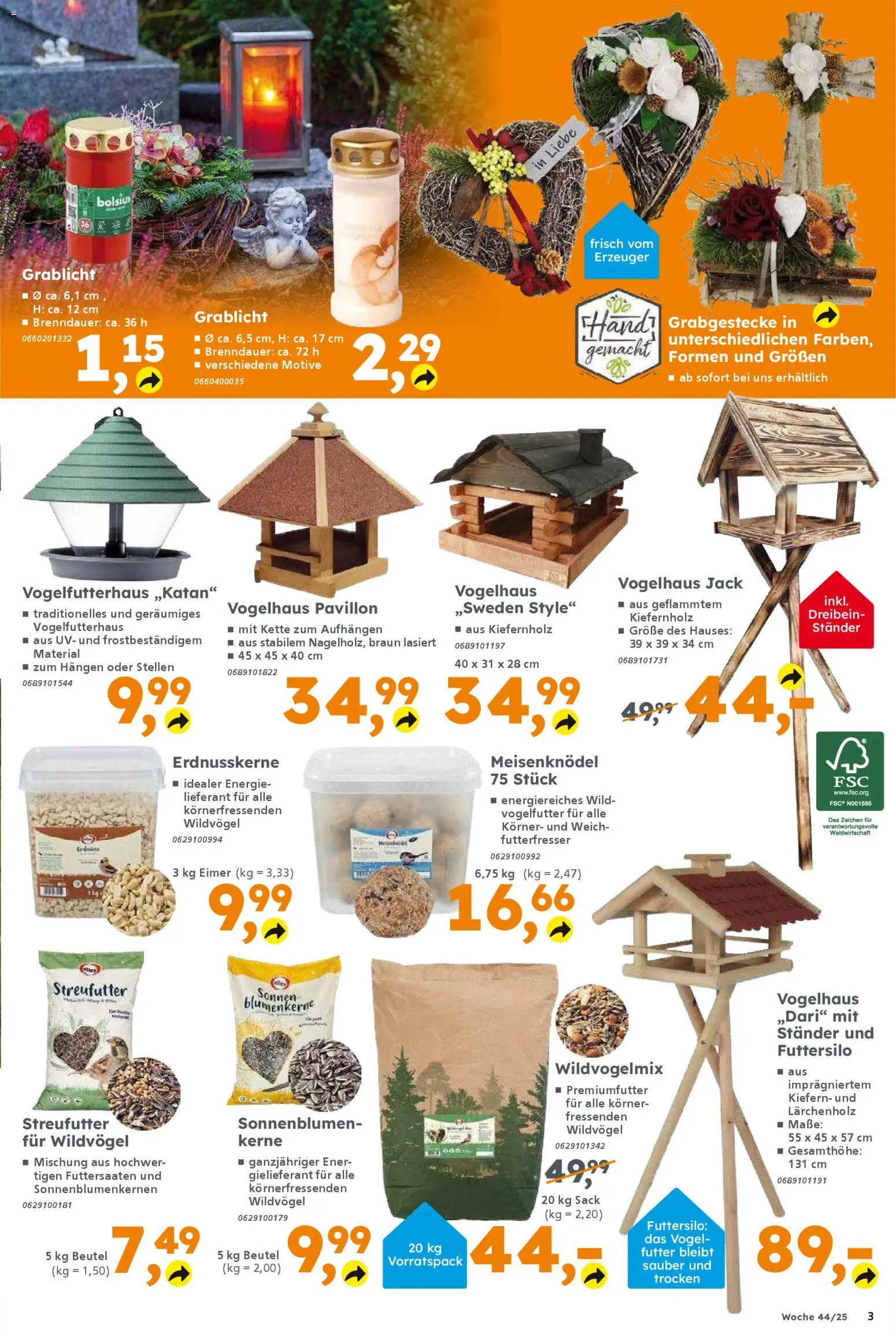 Globus Baumarkt Prospekt 	 – gültig ab 26.10.2025 | Seite: 3