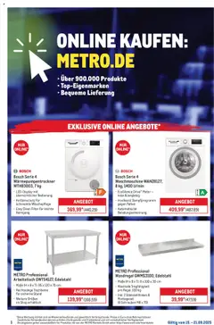 Metro Online: Wochen-Angebote ab 15.09.2025 gültig