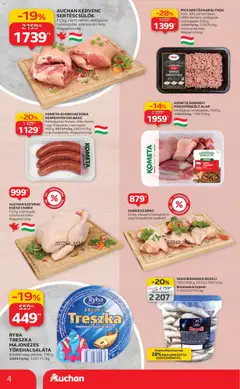 Auchan Akciós újság - amely érvényes a következő dátumtól: 02.01.2026 | Oldal: 4