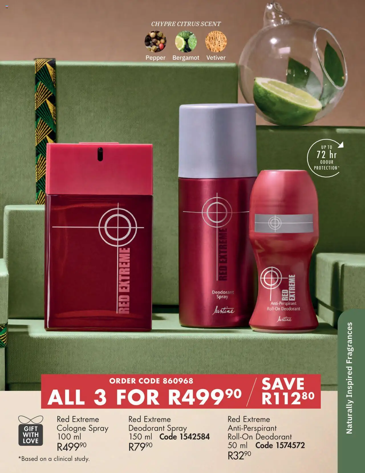 New Justine catalogue – valid from 01.10.2025 | Page: 17 | Products: Deodorant, Antiperspirant, Pepper