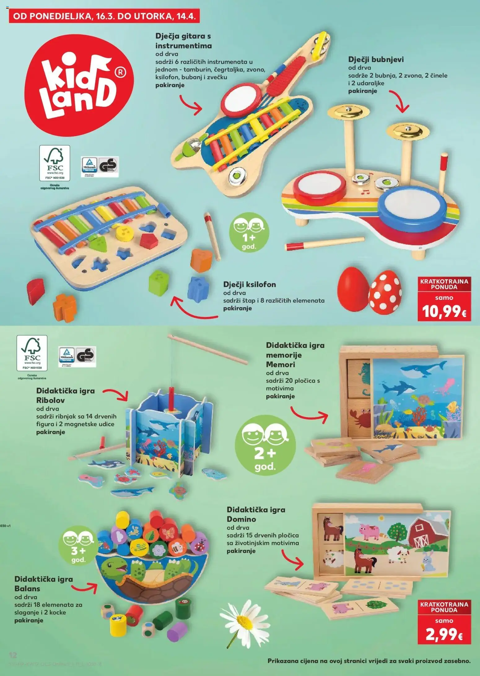 Kaufland katalog | vrijedi od 15.03.2026 | Stranica: 12 | Proizvodi: Igra