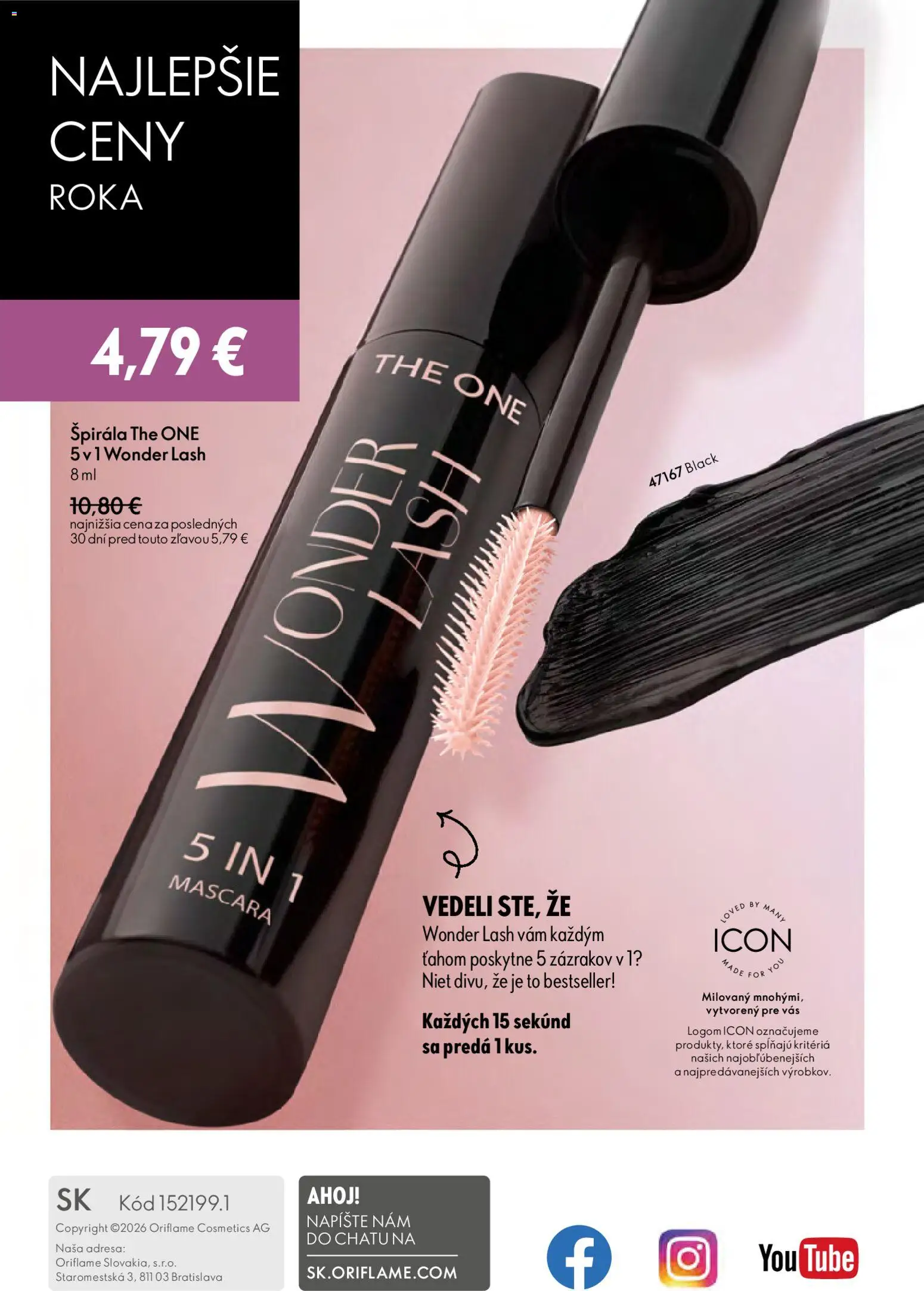 Nové Oriflame akcie – leták je platný od 06.05.2026 | Strana: 164