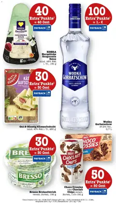 Wodka Gorbatschow, 37,5% Vol., 0,7 L ab 20.04.2026 gültig | Seite: 60 | Produkte: Bresso, Wodka gorbatschow, Chips, Wodka