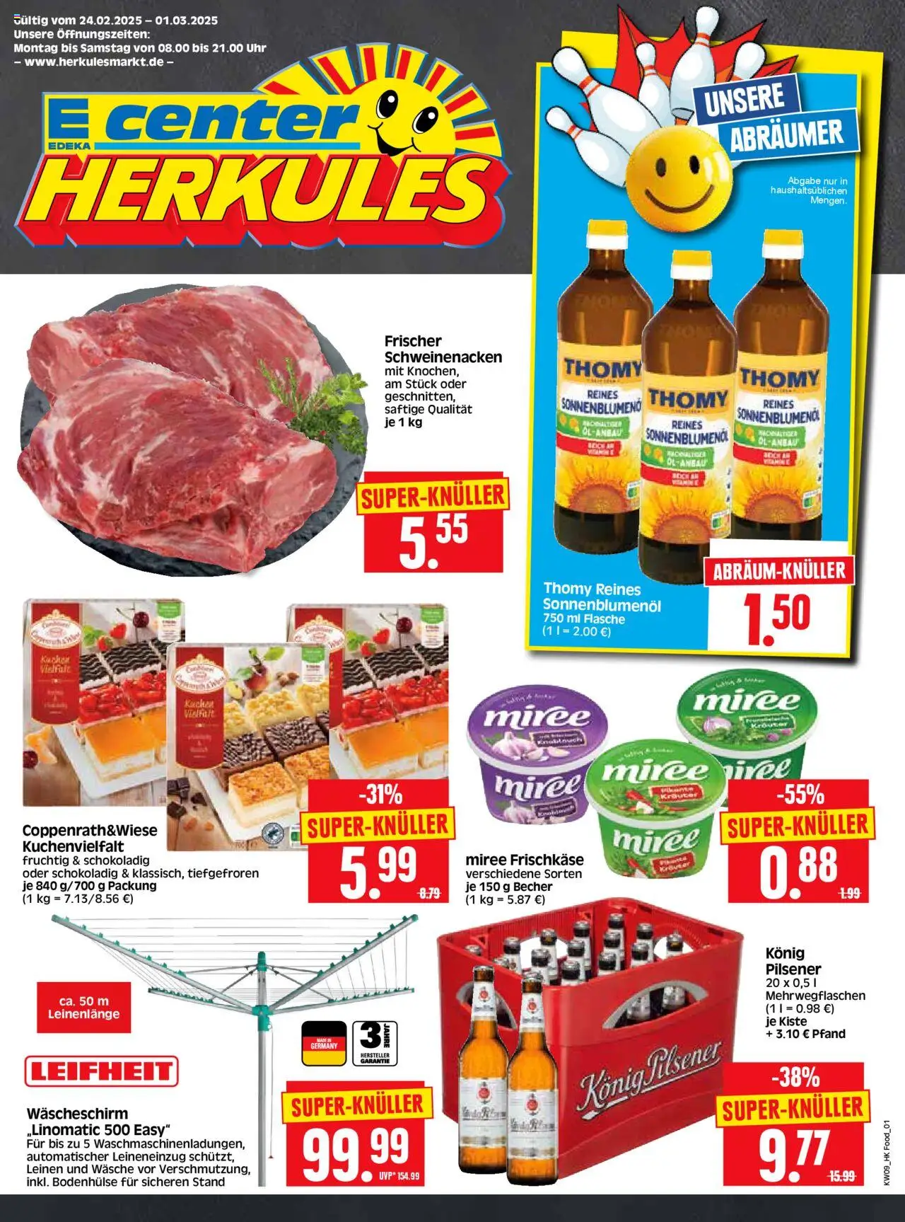 HERKULES Prospekt (ab 24.02.2025) zum Blättern
