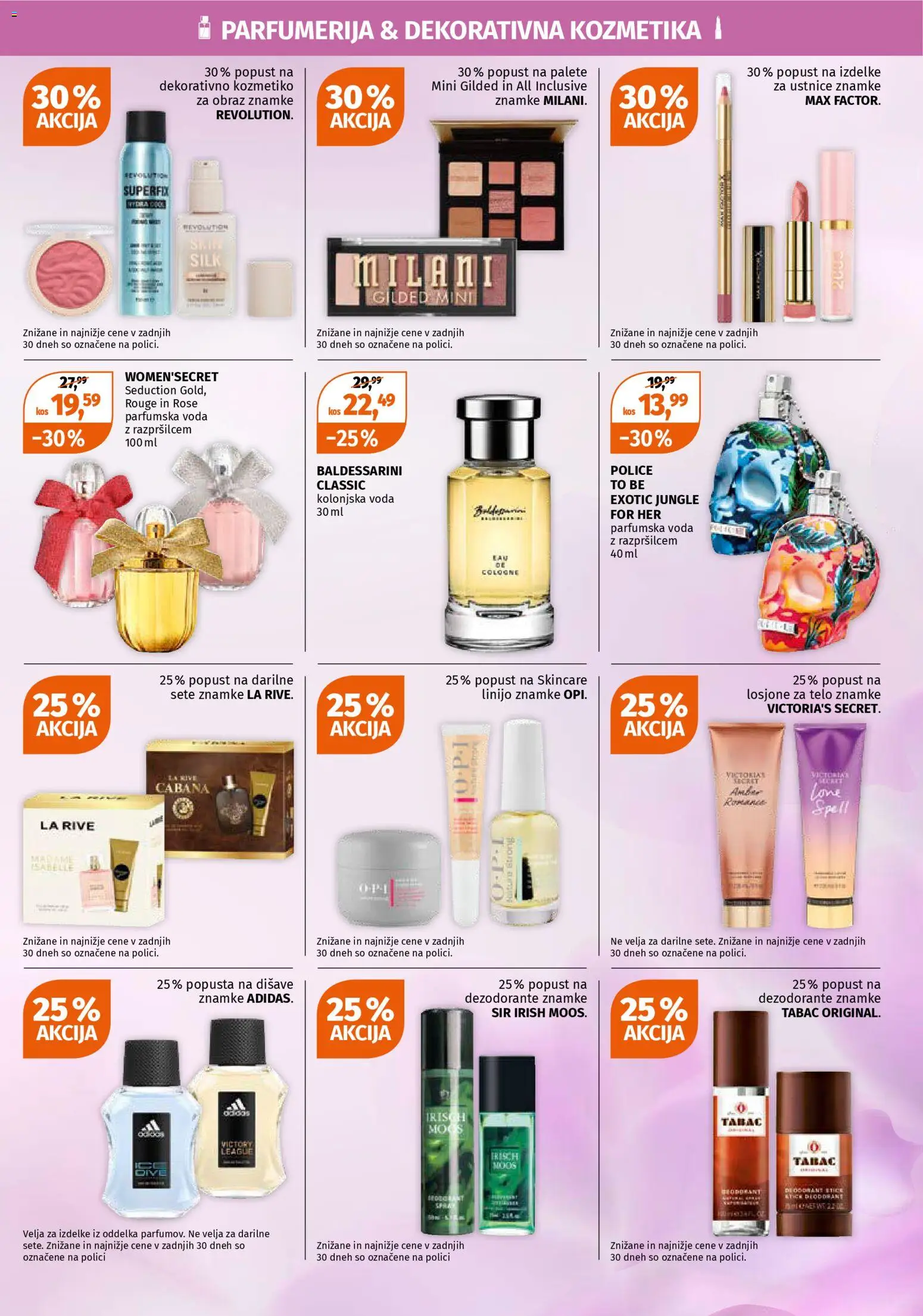 Novi Müller katalog ponudbe – veljaven od 01.12.2025 | Stran: 14 | Izdelki: Kos, Deodorant, Voda, Parfumska voda