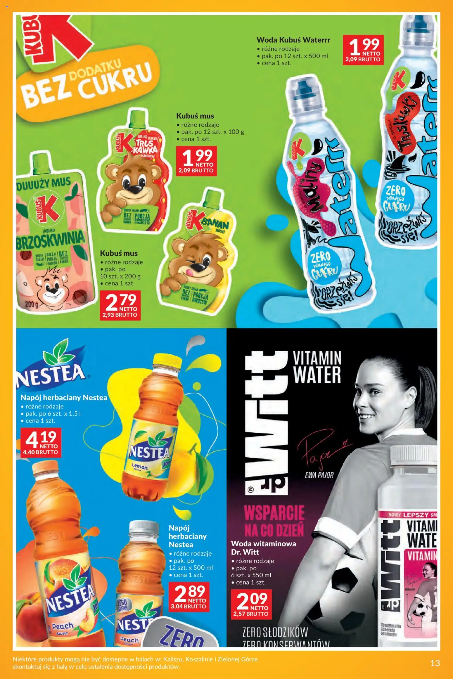 Makro gazetka - Markowe Inspiracje Maja od 28.04.2026 | Strona: 11 | Produkty: Brzoskwinia, Woda