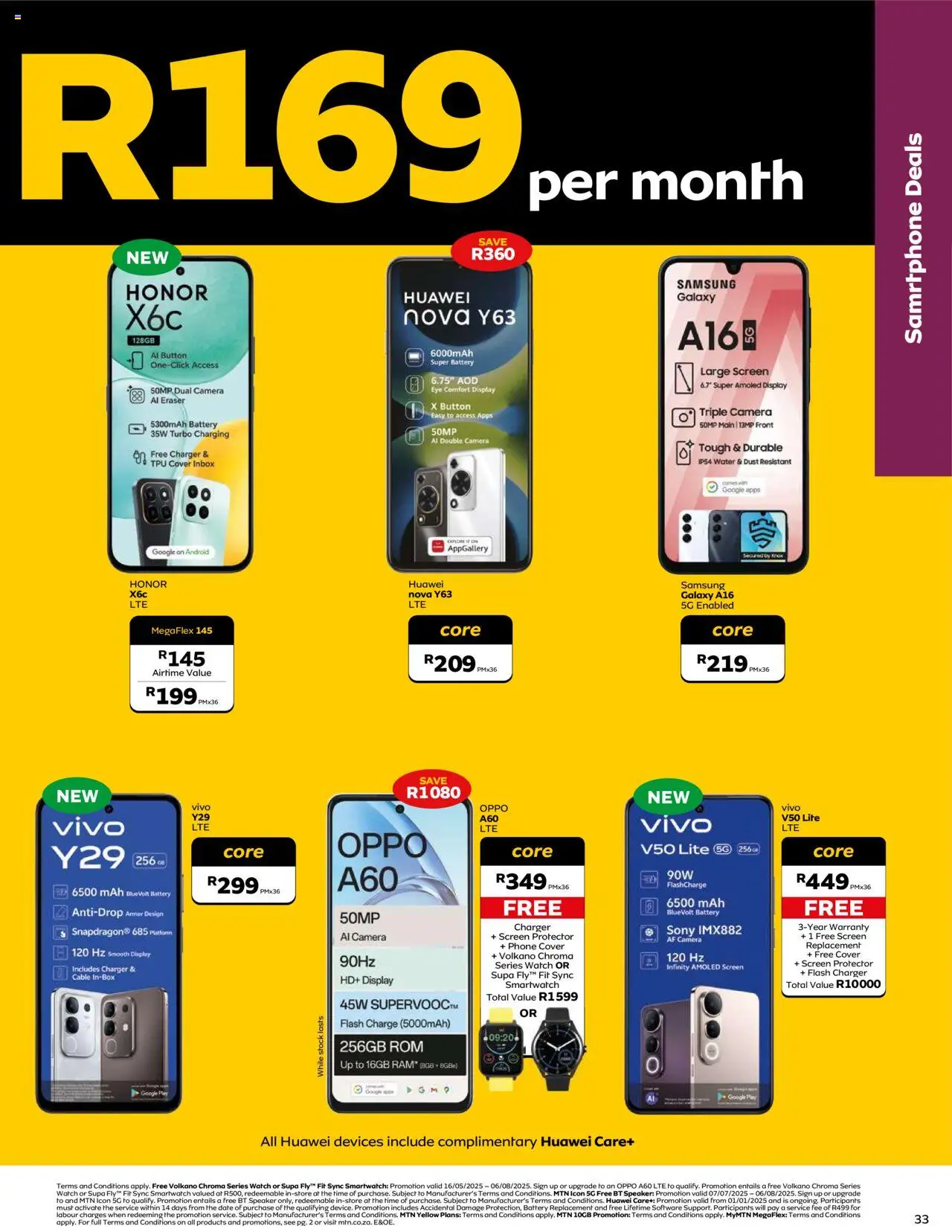 MTN Deals │ valid from 07.07.2025 | Page: 35 | Products: Camera, Smartwatch, Battery, Charger