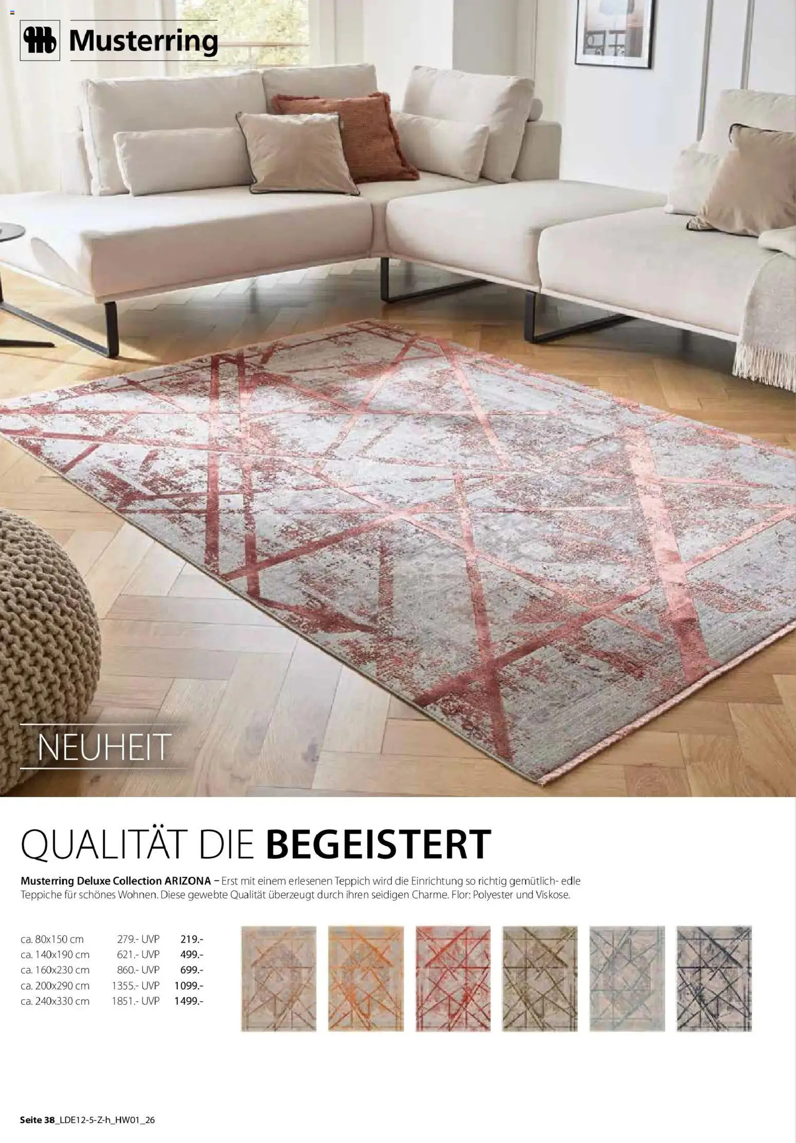 Zurbrüggen - Zurbrüggen: Ihr Einrichtungshaus der Extraklasse – gültig ab 18.01.2026 | Seite: 50 | Produkte: Teppich