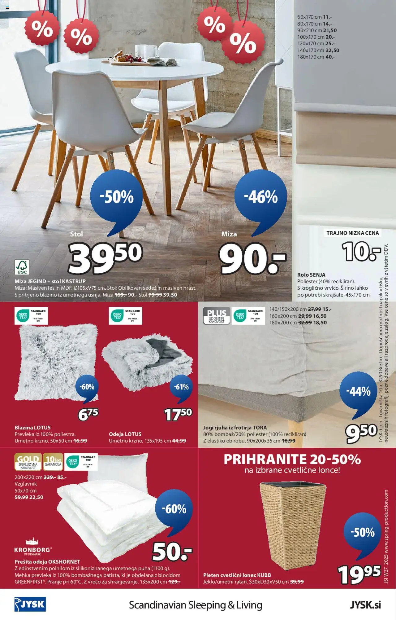 JYSK katalog │ velja od 02.07.2025 | Stran: 16 | Izdelki: Rolo
