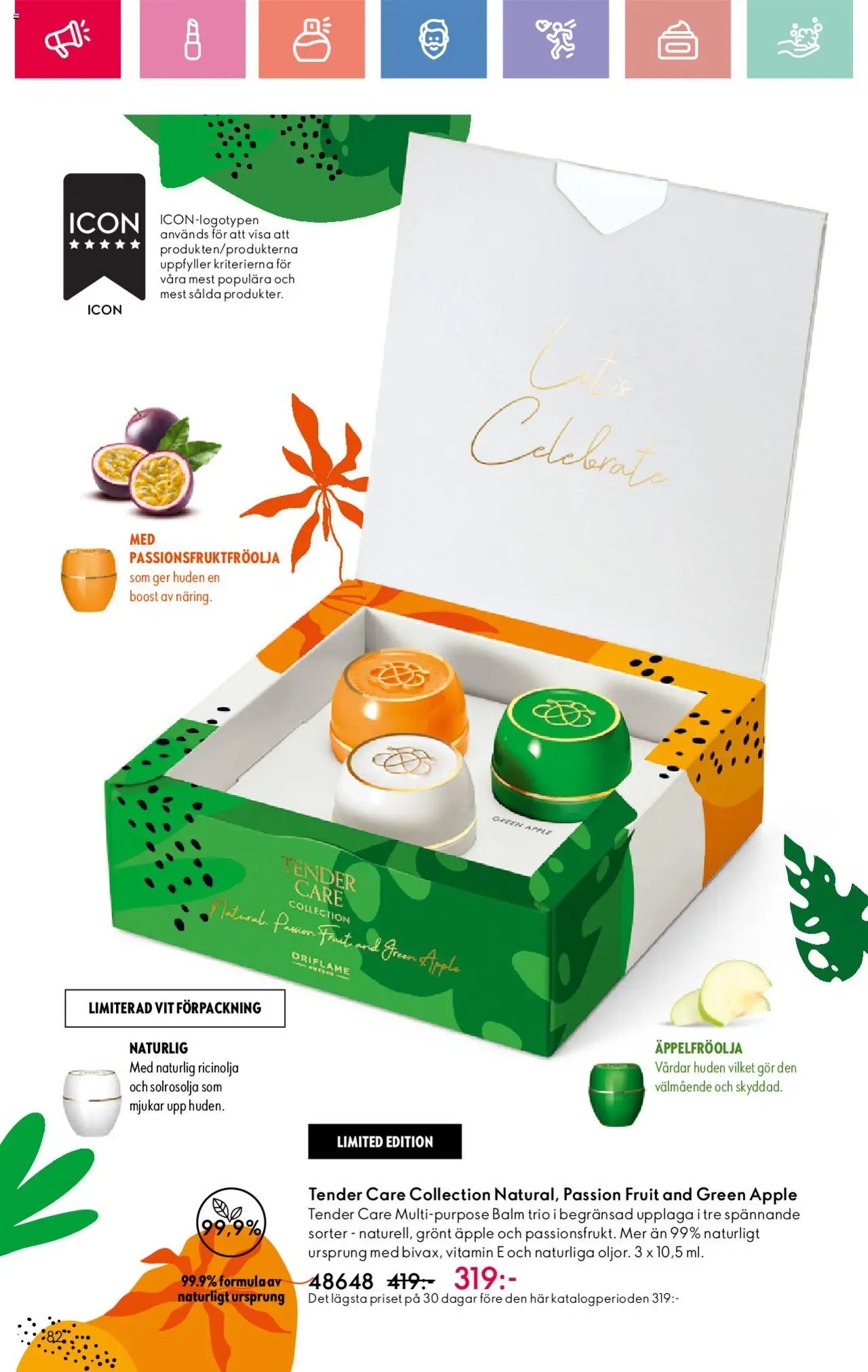 Oriflame reklamblad aktuell från 01.06.2025 | Sida: 82 | Produkter: Äpple