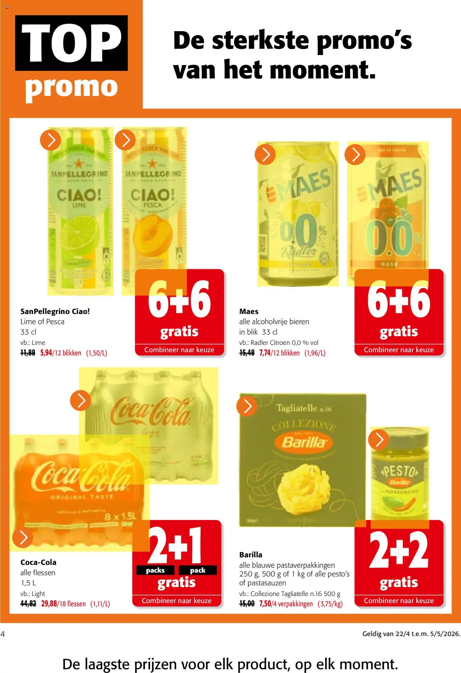 {H1} | Pagina: 4 | Producten: Coca Cola, Citroen, Graham liszt