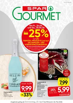 SPAR Gourmet Flugblatt ab 23.04.2026 gültig