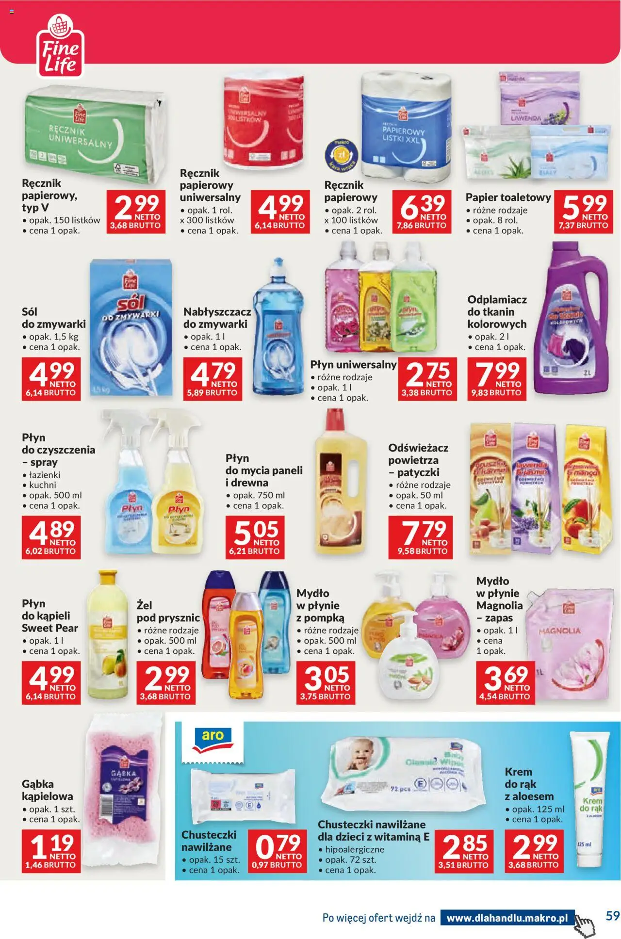 Makro Gazetka - Dystrybucja do sklepów od 16.09.2025 | Strona: 59 | Produkty: Odświeżacz, Papier toaletowy, Prysznic, Krem