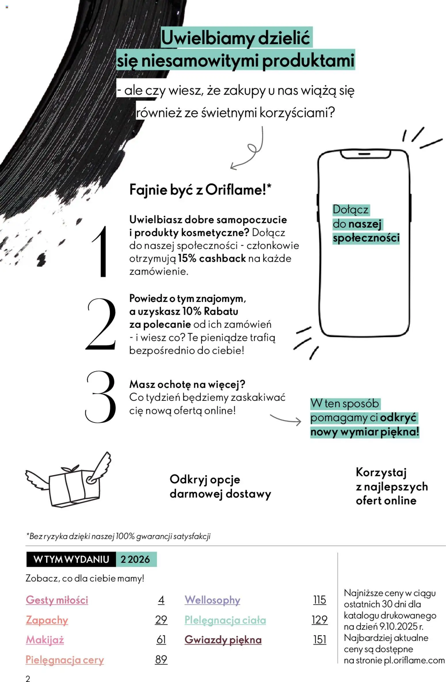 Oriflame Katalog 2 2026 od 21.01.2026 | Strona: 2 | Produkty: Makijaż