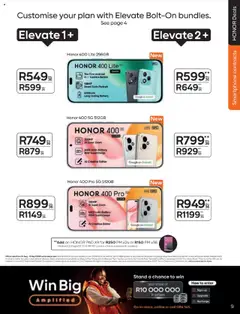 Cell C - Contract Deals │ valid from 01.08.2025 | Page: 9 | Products: Smartphone, Connector, Battery, Stock