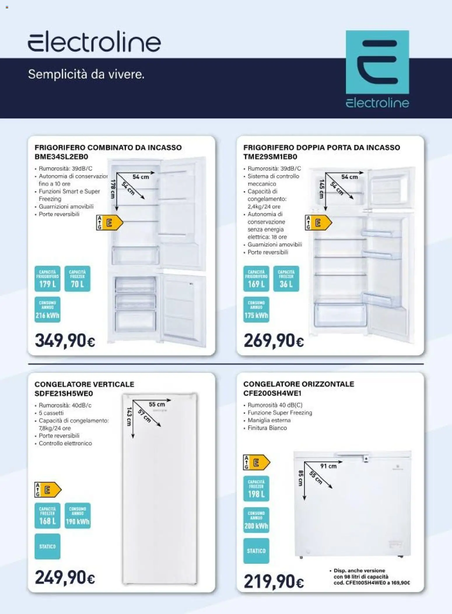 Volantino Unieuro del 06.12.2025 | Pagina: 30 | Prodotti: Freezer, Frigorifero, Congelatore, Frigorifero combinato