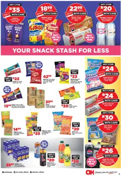 OK Foods specials catalogue – valid from 11.03.2026 | Page: 5 | Products: Coat, Biscuits, Cream, Raisins