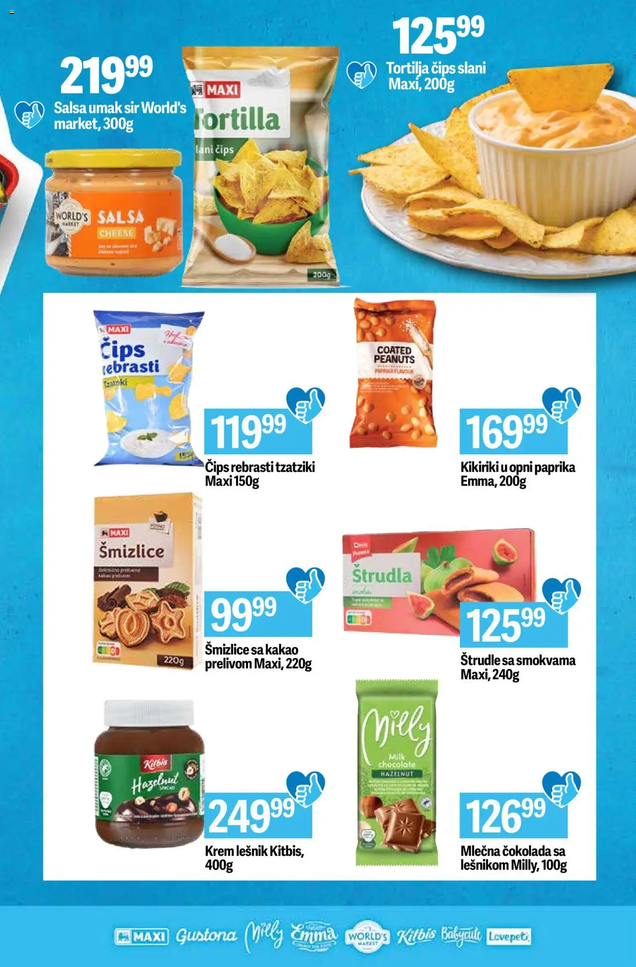 Mega Maxi katalog - važi od 12.06.2025 | Strana: 9 | Proizvode: Tortilja, Lešnik, Tortilja čips, Mlečna čokolada