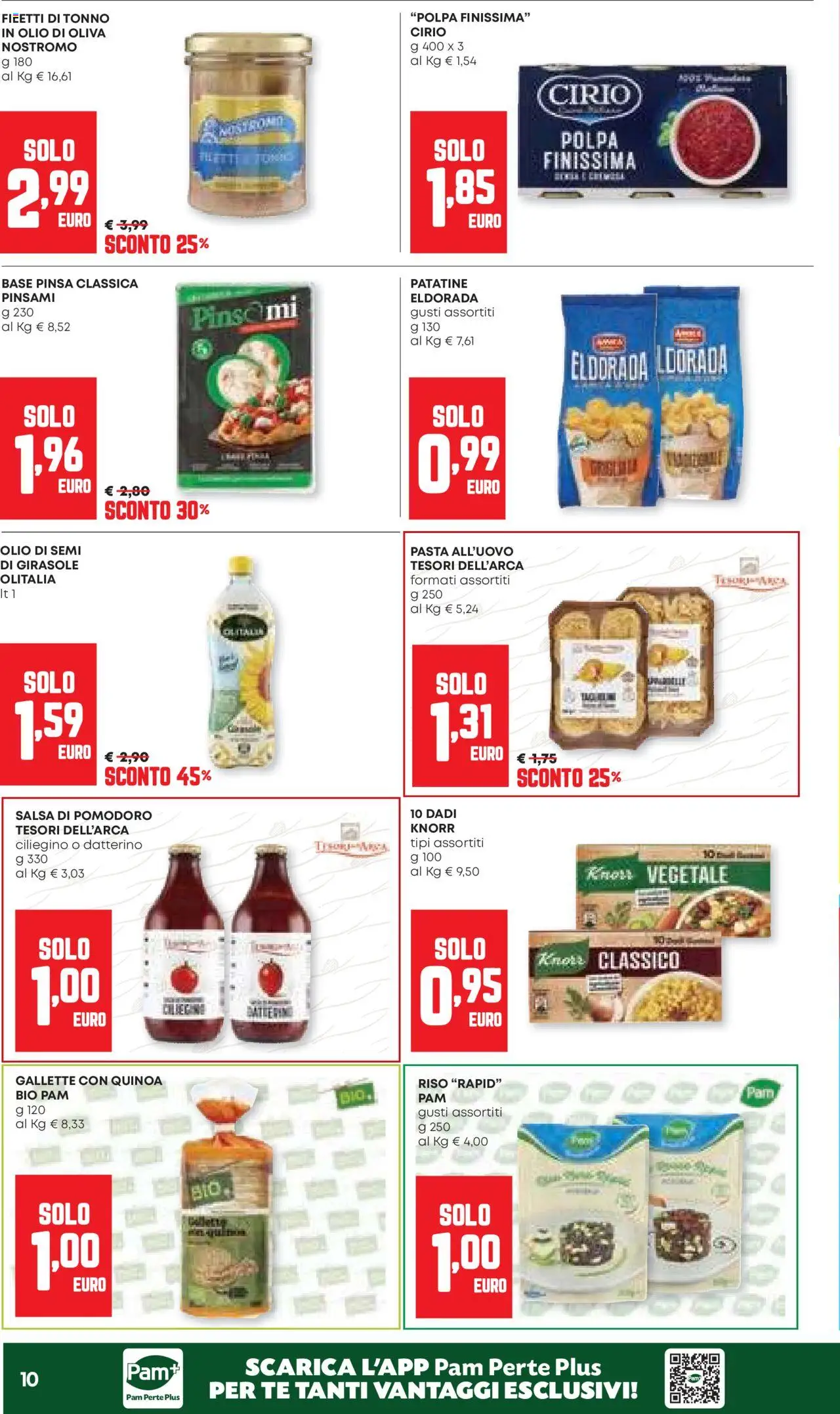 Volantino Panorama del 25.09.2025 | Pagina: 10 | Prodotti: Riso, Salsa, Tonno, Olio di semi di girasole