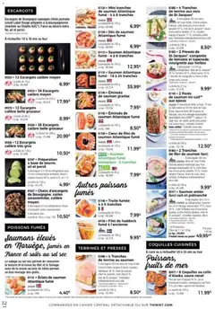 Thiriet - Prévisualisation de Thiriet Catalogue livraison à domicile valide à partir de 31.01.2026 | Page: 32 | Produits: Saumon entier, Base, Ail, Tomates