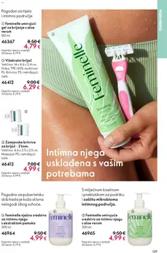 Katalog Oriflame - Pregled kataloga iz trgovine Oriflame, vrijedi od 11.03.2026 | Stranica: 139 | Proizvodi: Gel za brijanje, Brijač, Zamjenske britvice