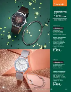 Katalógus AVON 2025 decemberi - amely érvényes a következő dátumtól: 01.12.2025 | Oldal: 189 | Termékek: Karkötő, Óra