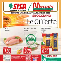 Anteprima del volantino SISA volantino Mercadò valido a partire dal 07.04.2026