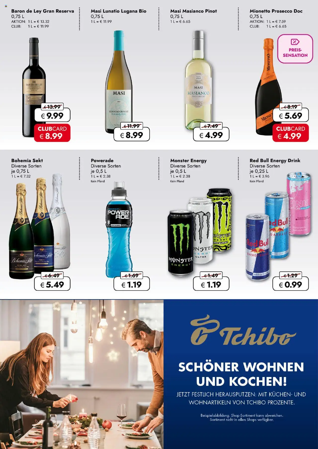 Travel Free  Aktionsangebote – gültig ab 19.09.2025 | Seite: 4 | Produkte: Energy, Monster, Powerade, Kuchen