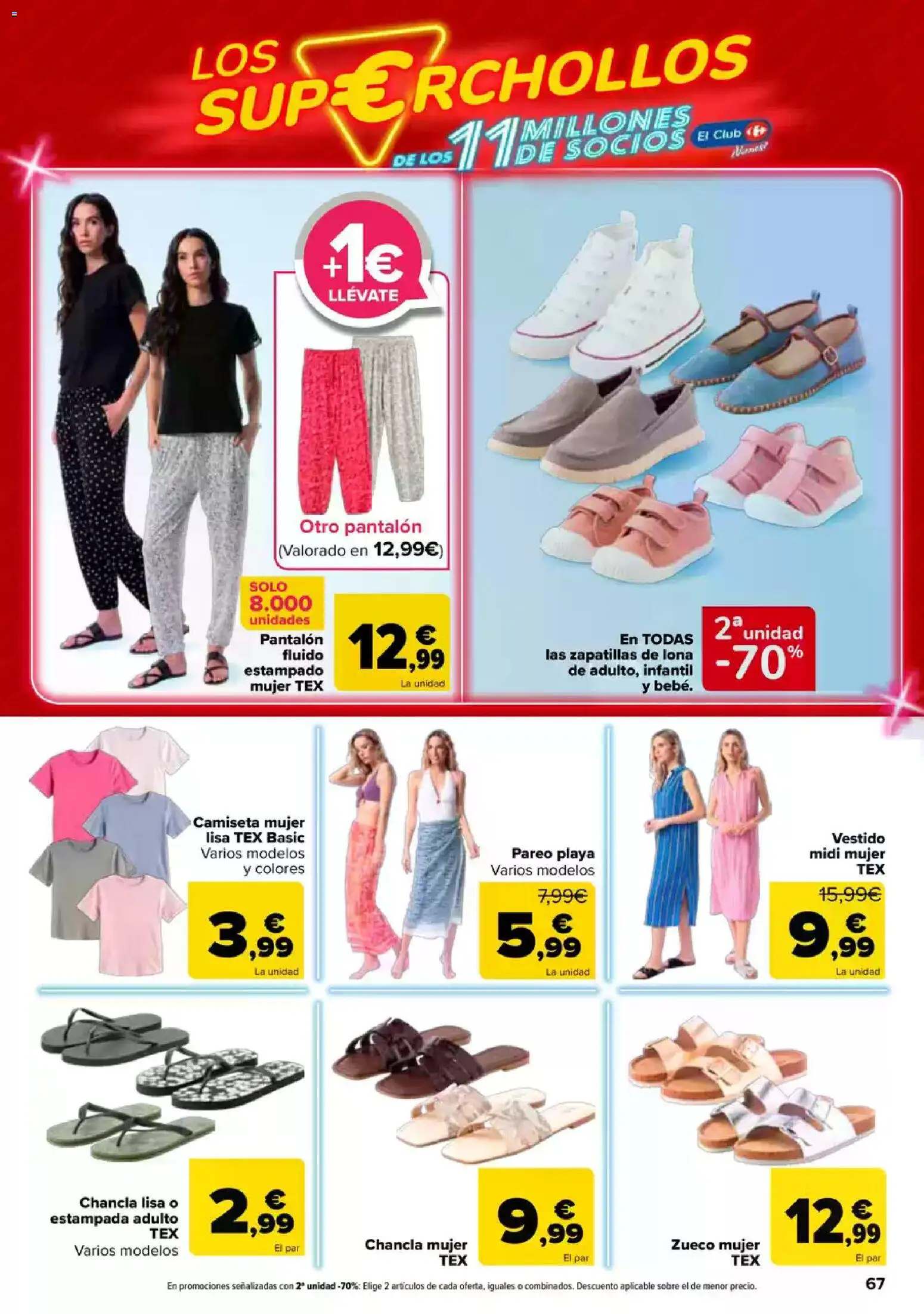Carrefour folleto │ válido desde el 23.04.2026 | Página: 66 | Productos: Zapatillas, Vestido midi
