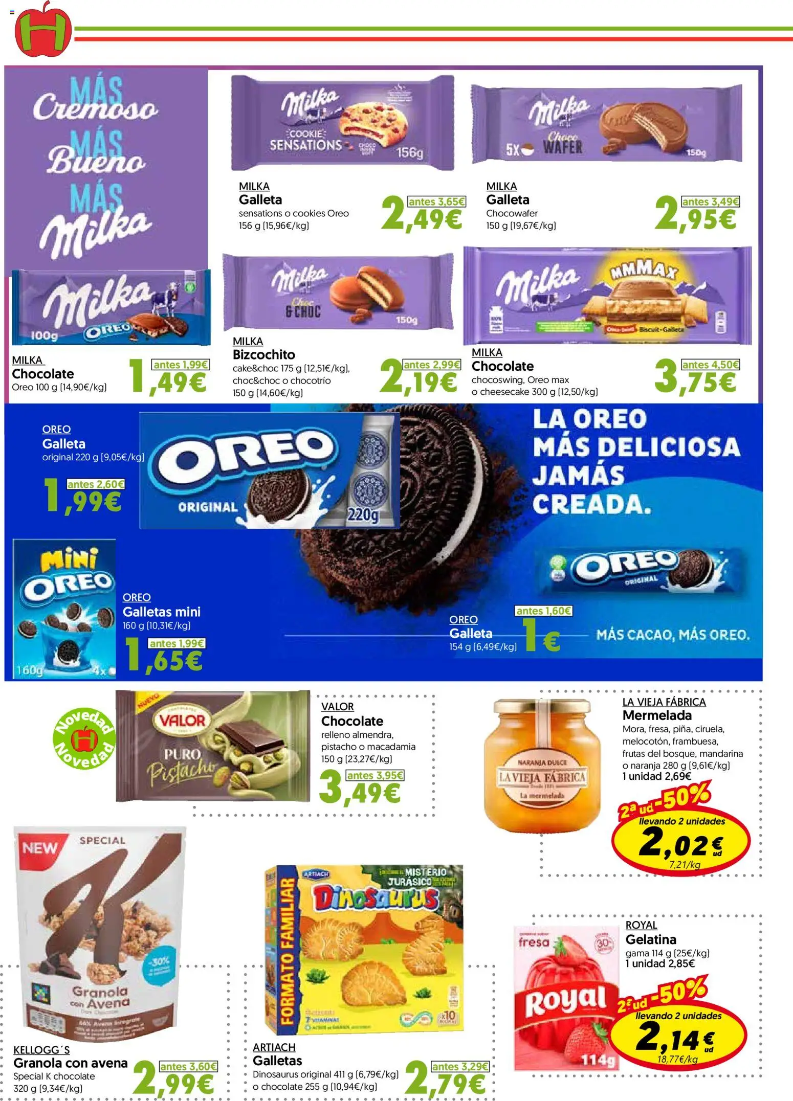 Hiper Usera folleto │ válido desde el 25.02.2026 | Página: 14 | Productos: Gelatina, Chocolate, Galletas