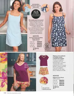 Anteprima del volantino Avon catalogo - campagna 04/2026 valido a partire dal 01.04.2026 | Pagina: 132 | Prodotti: Fiocchi, Pigiama, Maglietta, Stampa